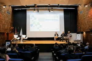 Especialistas discutem o uso de novas tecnologias para o saneamento rural do estado